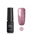 LILYCUTE 7ml lakier żelowy zestaw żel do paznokci UV Semi permanentny podkład Top Coat lakier żel do malowania paznokci lakier d