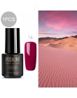 ROSALIND żelowy lakier do paznokci kolory tęczy do Manicure do dekoracji paznokci UV LED z podkład Top Coat do lakierów Poly Gel