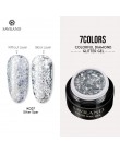 SAVILAND 6ml musujące platyny diament cekiny żelowy lakier do paznokci brokat 3D diament UV LED żel lakier folia klej Manicure