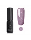 LILYCUTE 7ml lakier żelowy zestaw żel do paznokci UV Semi permanentny podkład Top Coat lakier żel do malowania paznokci lakier d