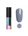 LILYCUTE 7ml lakier żelowy zestaw żel do paznokci UV Semi permanentny podkład Top Coat lakier żel do malowania paznokci lakier d