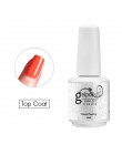 ROHWXY 15ml żelowy lakier do paznokci urocze kolorowe Manicure nago led uv lakier do paznokci lakier do paznokci lakier żelowy t