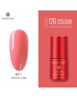 SAVILAND najnowszy 126 kolorowy żelowy lakier do paznokci do Manicure Top płaszcz podstawowy UV LED lakier do paznokci Soak Off 