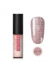 LILYCUTE 5ml Luminous Gel polski Rose złoty połysk Glitter Gel lakier Semi Permanent Soak Off UV LED żel do malowania paznokci l