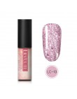 LILYCUTE 5ml Luminous Gel polski Rose złoty połysk Glitter Gel lakier Semi Permanent Soak Off UV LED żel do malowania paznokci l