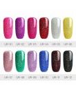 UR SUGAR 7.5ml tęczowy żelowy lakier do paznokci Neon Shimmer Shining Glitter Soak-Off UV LED Gel długotrwały lakier do lakieru