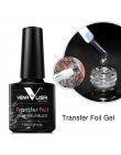 Venalisa 7.5ml transferu folia żelowy lakier do paznokci soak off led uv lakier do paznokci szybkoschnące klej gwiazdkowy pieczę