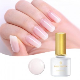 BORN PRETTY Opal galaretki żel do paznokci polski 6 ml Semi-przezroczysty biały różowy lakier do Manicure Nail Art lakier żelowy