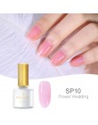 BORN PRETTY Opal galaretki żel do paznokci polski 6 ml Semi-przezroczysty biały różowy lakier do Manicure Nail Art lakier żelowy