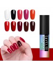 LILYCUTE Rose różowy żelowy lakier do paznokci UV lakier do paznokci Soak off UV LED DIY żel do malowania paznokci lakier czerwo