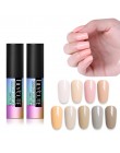 LILYCUTE Rose różowy żelowy lakier do paznokci UV lakier do paznokci Soak off UV LED DIY żel do malowania paznokci lakier czerwo