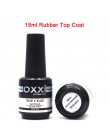 Oxxi najnowsze 15ml gumowa podstawa do paznokci Semi Permanant lakier UV do paznokci bez wycierania warstwa wierzchnia Nail Art 