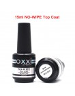Oxxi najnowsze 15ml gumowa podstawa do paznokci Semi Permanant lakier UV do paznokci bez wycierania warstwa wierzchnia Nail Art 