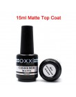 Oxxi najnowsze 15ml gumowa podstawa do paznokci Semi Permanant lakier UV do paznokci bez wycierania warstwa wierzchnia Nail Art 