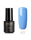ROSALIND żelowy lakier do paznokcie żel lakiery hybrydowe 7ML Soak-Off Vernis Semi stała ochrona przed promieniowaniem UV paznok