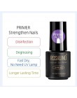 ROSALIND żelowy zestaw lakierów do paznokci paznokcie sztuka żelowy lakier do paznokci do Manicure Soak Off White Primer Semi pe