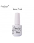 Clou Beaute Nude Series 15ml żel polski lakier do paznokci UV lakier półtrwały Soak Off żel do paznokci podkład top coat żelowy 