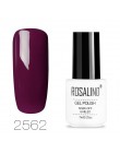 ROSALIND paznokcie żelowe wzory do paznokci vernis semi permanent uv biała butelka Soak Off do Manicure paznokcie sztuka hybrydo