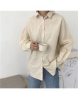 HziriP kobiety bluzki 2019 wiosna solidna luźna bluzka na co dzień wakacje cały mecz kobiet topy koszule Blusas Camisas Mujer 4 