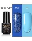 ROSALIND żelowy zestaw lakierów do paznokci paznokcie sztuka żelowy lakier do paznokci do Manicure Soak Off White Primer Semi pe