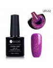 UR SUGAR 7.5ml tęczowy żelowy lakier do paznokci Neon Shimmer Shining Glitter Soak-Off UV LED Gel długotrwały lakier do lakieru