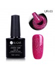 UR SUGAR 7.5ml tęczowy żelowy lakier do paznokci Neon Shimmer Shining Glitter Soak-Off UV LED Gel długotrwały lakier do lakieru