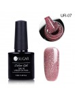 UR SUGAR 7.5ml tęczowy żelowy lakier do paznokci Neon Shimmer Shining Glitter Soak-Off UV LED Gel długotrwały lakier do lakieru