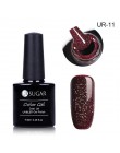 UR SUGAR 7.5ml tęczowy żelowy lakier do paznokci Neon Shimmer Shining Glitter Soak-Off UV LED Gel długotrwały lakier do lakieru