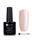 UR SUGAR 7.5ml tęczowy żelowy lakier do paznokci Neon Shimmer Shining Glitter Soak-Off UV LED Gel długotrwały lakier do lakieru