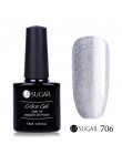 UR SUGAR 7.5ml tęczowy żelowy lakier do paznokci Neon Shimmer Shining Glitter Soak-Off UV LED Gel długotrwały lakier do lakieru