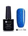 UR SUGAR 7.5ml tęczowy żelowy lakier do paznokci Neon Shimmer Shining Glitter Soak-Off UV LED Gel długotrwały lakier do lakieru