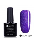 UR SUGAR 7.5ml tęczowy żelowy lakier do paznokci Neon Shimmer Shining Glitter Soak-Off UV LED Gel długotrwały lakier do lakieru