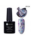 UR SUGAR 7.5ml tęczowy żelowy lakier do paznokci Neon Shimmer Shining Glitter Soak-Off UV LED Gel długotrwały lakier do lakieru