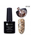 UR SUGAR 7.5ml tęczowy żelowy lakier do paznokci Neon Shimmer Shining Glitter Soak-Off UV LED Gel długotrwały lakier do lakieru