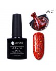 UR SUGAR 7.5ml tęczowy żelowy lakier do paznokci Neon Shimmer Shining Glitter Soak-Off UV LED Gel długotrwały lakier do lakieru