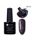 UR SUGAR 7.5ml tęczowy żelowy lakier do paznokci Neon Shimmer Shining Glitter Soak-Off UV LED Gel długotrwały lakier do lakieru