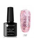 UR SUGAR 7.5ml tęczowy żelowy lakier do paznokci Neon Shimmer Shining Glitter Soak-Off UV LED Gel długotrwały lakier do lakieru