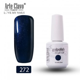 Arte Clavo Soak Off organiczny żel UV Semi Permanent Lucky Nails lakier do paznokci Led lampa lakier do paznokci 244 kolorowy że