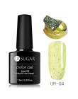 UR SUGAR 7.5ml tęczowy żelowy lakier do paznokci Neon Shimmer Shining Glitter Soak-Off UV LED Gel długotrwały lakier do lakieru