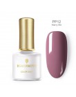 BORN PRETTY salon koral lakier żelowy kolorowy 6 ml Shimmer Glitter Rose różowy Soak Off żel do malowania paznokci lakier podkła
