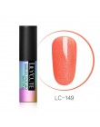 LILYCUTE Rose różowy żelowy lakier do paznokci UV lakier do paznokci Soak off UV LED DIY żel do malowania paznokci lakier czerwo