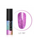 LILYCUTE Rose różowy żelowy lakier do paznokci UV lakier do paznokci Soak off UV LED DIY żel do malowania paznokci lakier czerwo