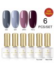 BORN PRETTY salon koral lakier żelowy kolorowy 6 ml Shimmer Glitter Rose różowy Soak Off żel do malowania paznokci lakier podkła