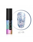 LILYCUTE Rose różowy żelowy lakier do paznokci UV lakier do paznokci Soak off UV LED DIY żel do malowania paznokci lakier czerwo