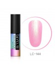 LILYCUTE Rose różowy żelowy lakier do paznokci UV lakier do paznokci Soak off UV LED DIY żel do malowania paznokci lakier czerwo