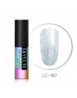 LILYCUTE Rose różowy żelowy lakier do paznokci UV lakier do paznokci Soak off UV LED DIY żel do malowania paznokci lakier czerwo