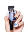 Born Pretty  Żel do tłoczenia paznokci Polski 8 ml Czarny Biały Znaczek Olej do druku Żel UV Lakier Soak Off Lakier do paznokci 
