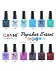 CANNI lakier żelowy uv 240 kolorów gorący Manicure paznokci salon artystyczny VENALISA lakier projekt Soak off emalia LED paznok