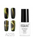 ROSALIND 4D kocie oko żelowy lakier do paznokci vernis semi stała ochrona przed promieniowaniem UV do paznokci dla żel do manicu