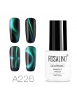 ROSALIND 4D kocie oko żelowy lakier do paznokci vernis semi stała ochrona przed promieniowaniem UV do paznokci dla żel do manicu